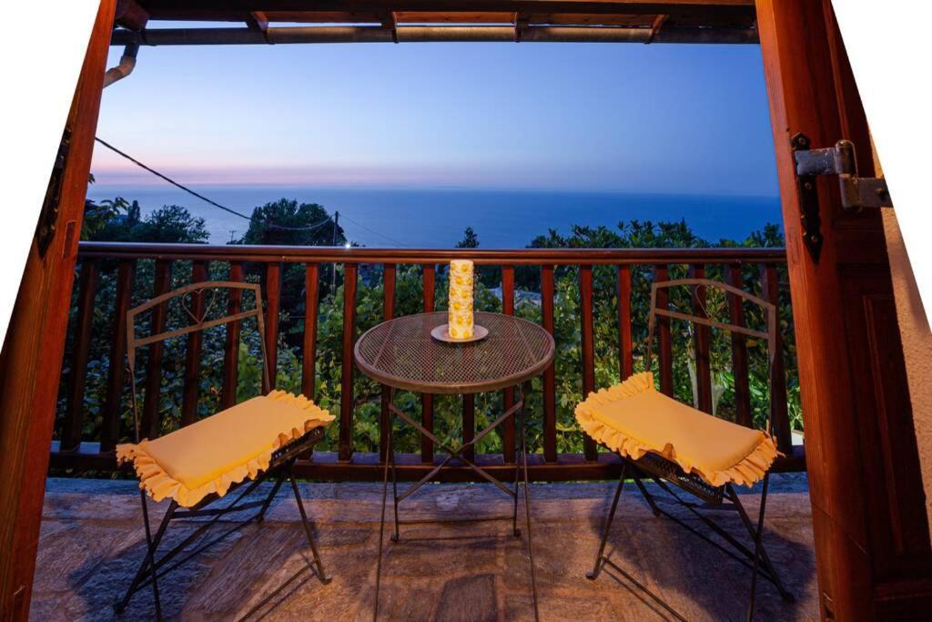 Deja Blue Villa Mouresi Ngoại thất bức ảnh