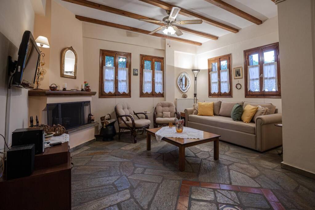 Deja Blue Villa Mouresi Ngoại thất bức ảnh
